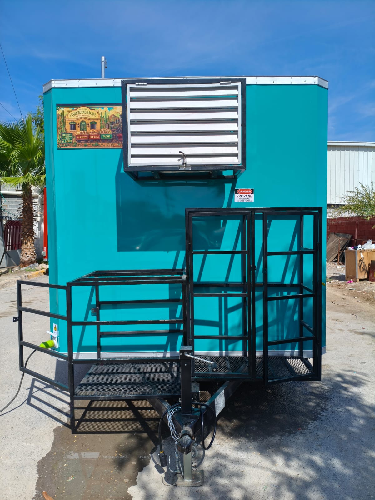 BBQ Trailer — Kappa Food Trailer